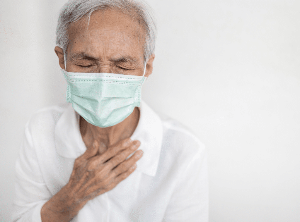 shortness of breath in elderly people